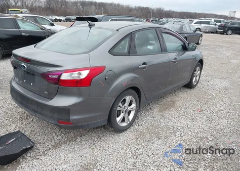 2014 Ford Focus Se from USA, damaged, VIN 1FADP3F25EL102381